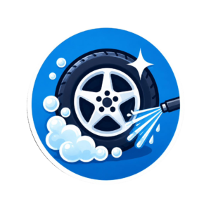 Tire and wheel cleaner icon