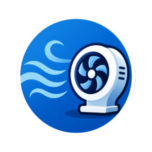 Touchless air dryer icon